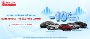 HYBRID – DẪN LỐI TƯƠNG LAI, RƯỚC TOYOTA – MỞ ĐẦU TRÀO LƯU MỚI 7