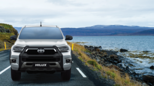 Alternative view of Toyota Hilux