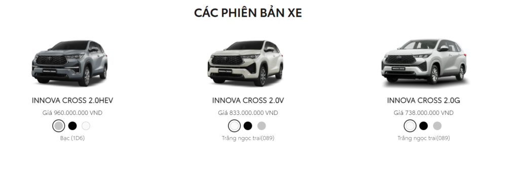 Innova Cross 8